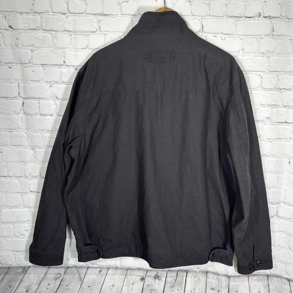 Rothco Concealed Carry Combat‎ Jacket Large Black Cotton Lightweight Tactical